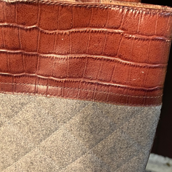 Sperry Brown and Gray Quilted Knee-High Boots - Picture 11 of 12